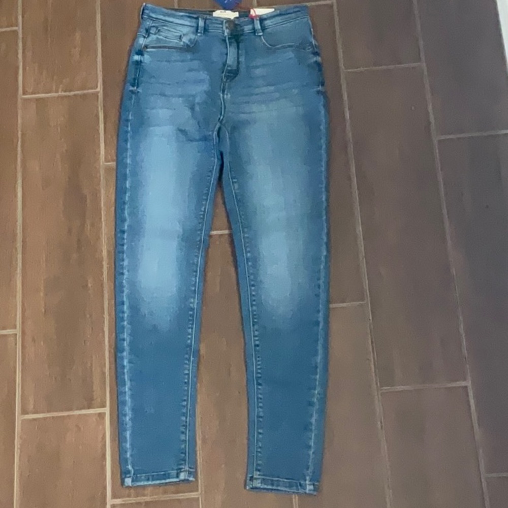 These are girls medium washed jeans size 14.